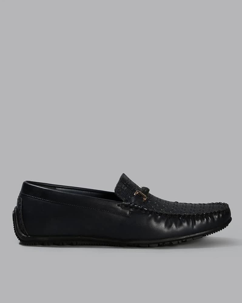 Men Patterned Slip-On Shoes