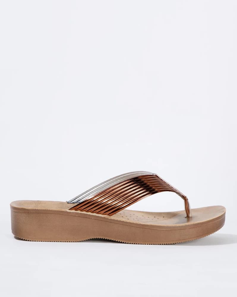 Thong-Strap Flat Sandals