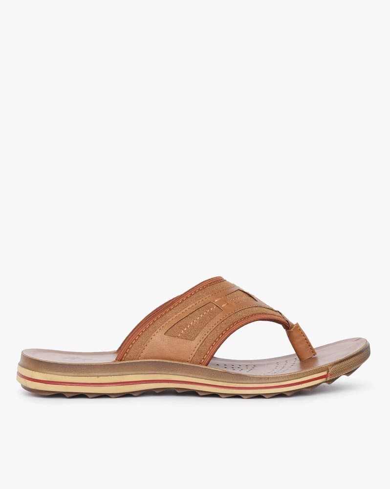 Thong-Strap Flat Sandals