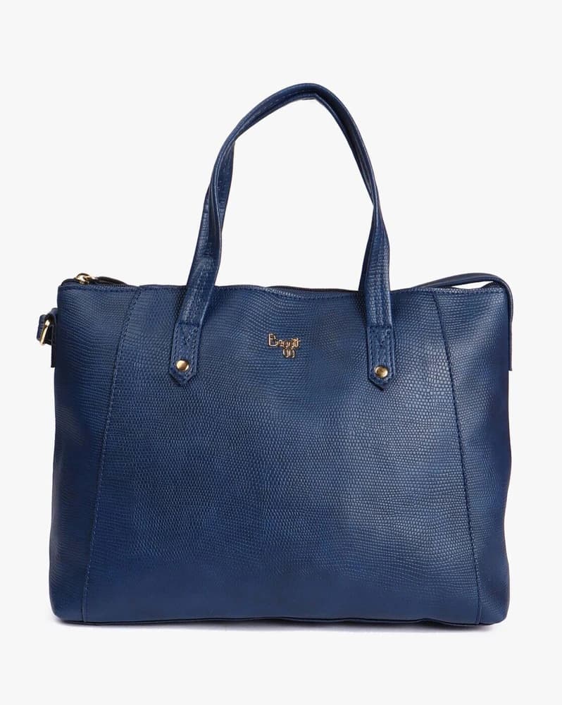 Textured Tote Bag with Adjustable Strap