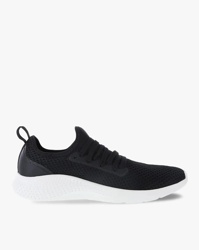 Textured Lace-Up Running Sports Shoes