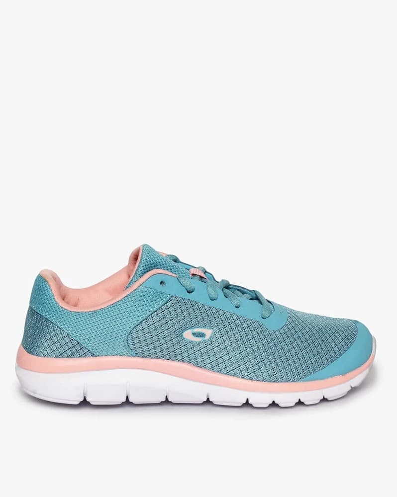 Panelled Low-Top Lace-Up Shoes