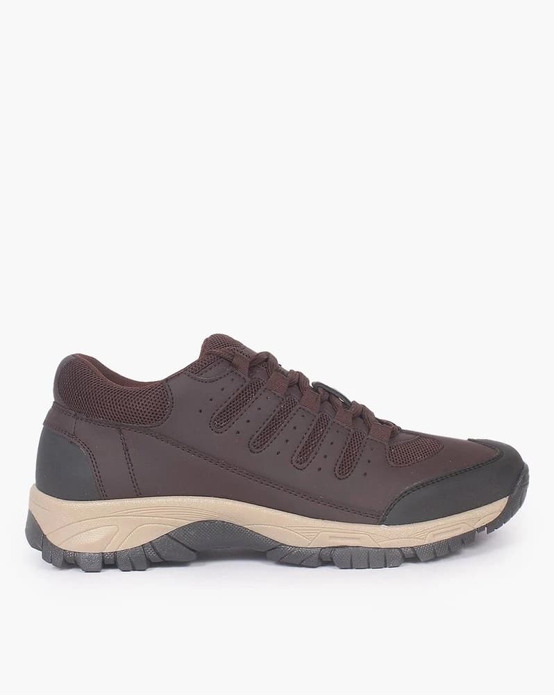 Men Low-Top Lace-Up Casual Shoes