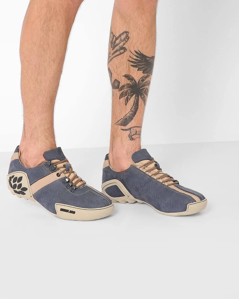 Genuine Leather Lace-Up Shoes