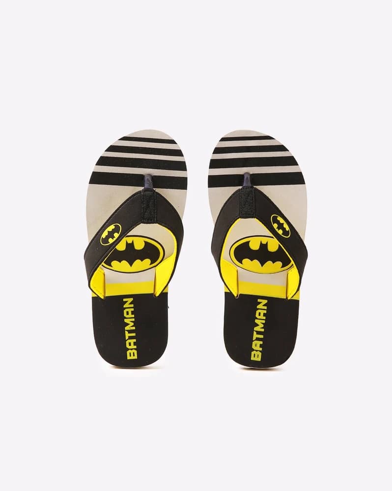 Batman Print Flip-Flops