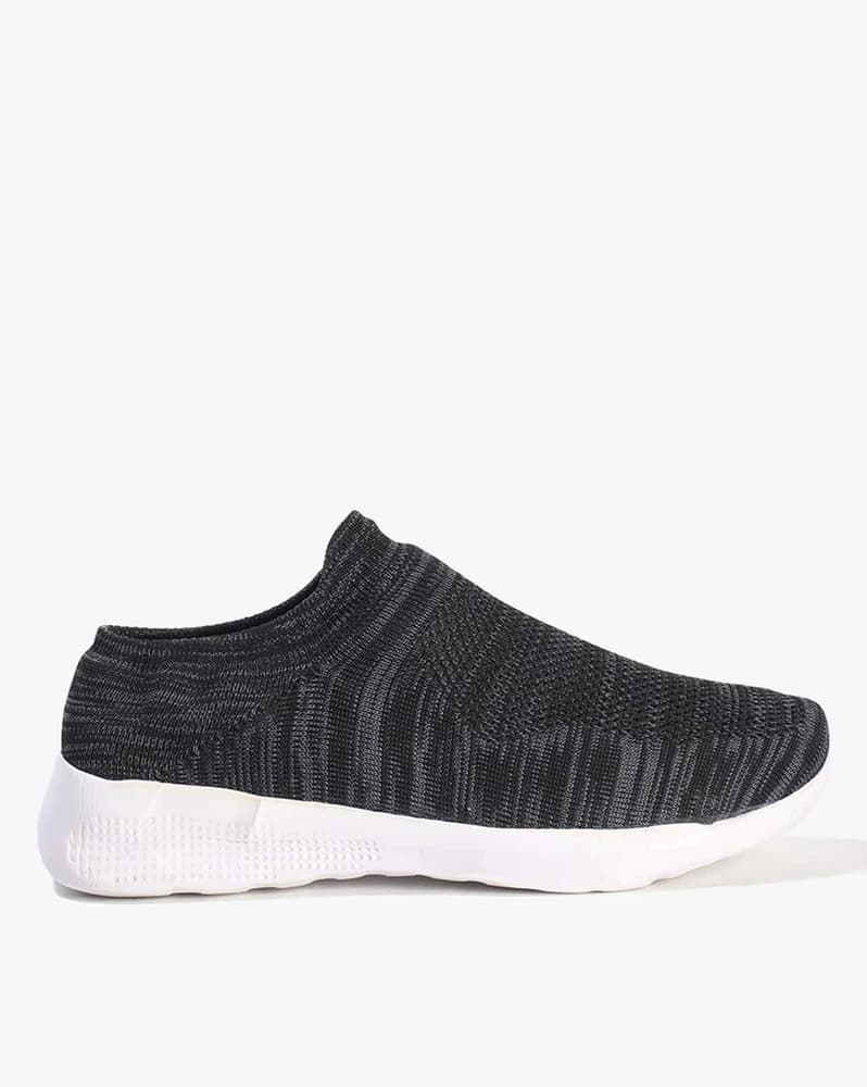 Textured Flat Slip-on Shoes