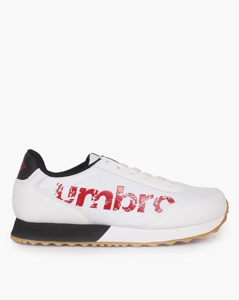 Men Brand Print Low-Top Lifestyle Shoes