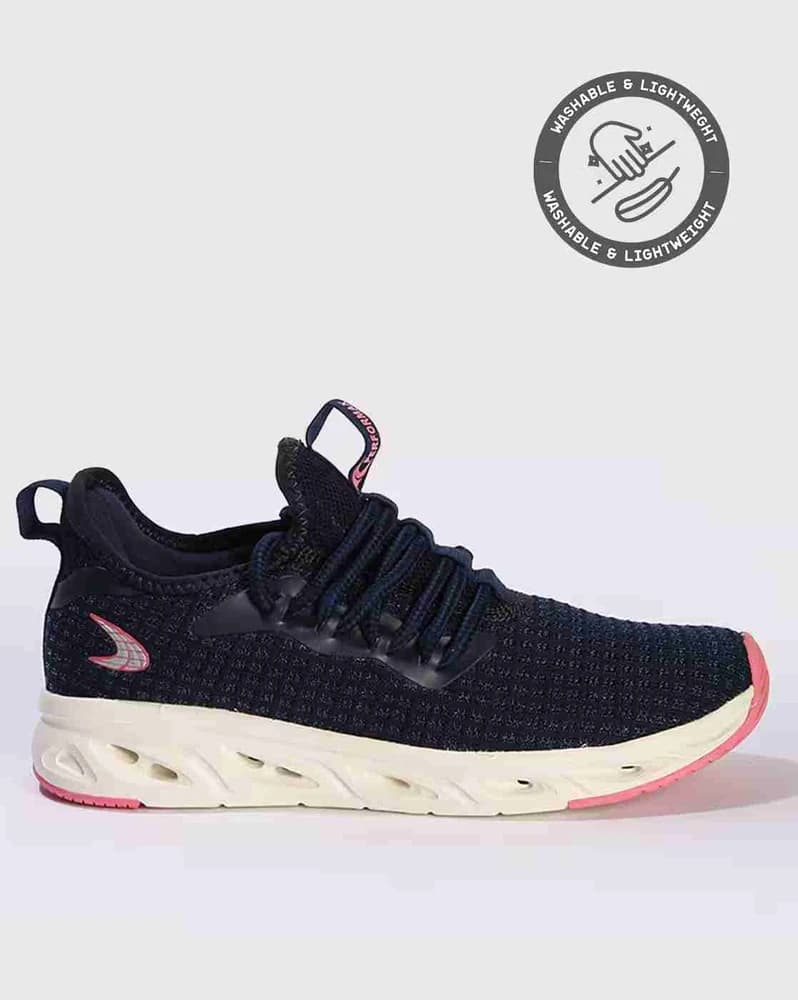 Women Vent Lace-Up Walking Shoes