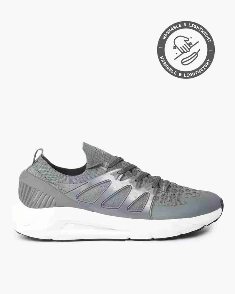 Men Strider Lace-Up Running Shoes